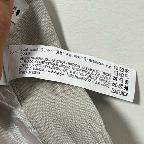 Zara Taupe Relaxed Tapered Pants - Size XL - Picture 9 of 11